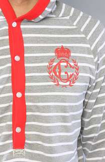 Crooks and Castles The Royal Henley Hoody in Heather Red  Karmaloop 