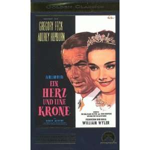 Ein Herz und eine Krone [VHS] Gregory Peck, Audrey Hepburn, Eddie 