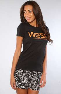 WeSC The WeSC Tee in Black  Karmaloop   Global Concrete Culture