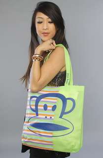 Paul Frank The Paul Frank Jelly Core Tote in Green and Rainbow 