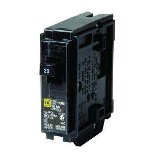 Square D by Schneider Electric Homeline 20 Amp Single Pole Circuit 