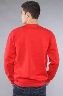 Diamond Supply Co. The Simplicity Crewneck Sweatshirt in Red 