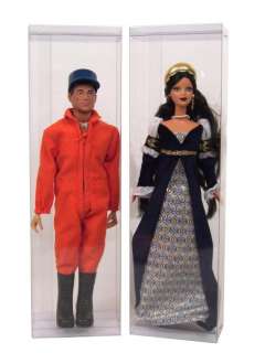 20 NEW DollSafe Ken or Barbie Doll Display Case Boxes  
