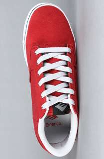 Emerica The Jinx Sneaker in Red  Karmaloop   Global Concrete 