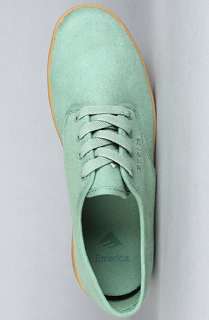 Emerica The Laced Sneaker in Green Gum  Karmaloop   Global 