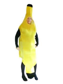 Banane Kostüm Bananenkostüm Halloween Mann Erwachsenenkostüm 