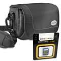 KIT Mantona Camcorder Tasche + SDHC 16GB Class 10 (NEUESTE GENERATION)