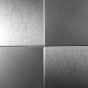   Tone Checkered Stainless Cooktop Backsplash HS3030DC 