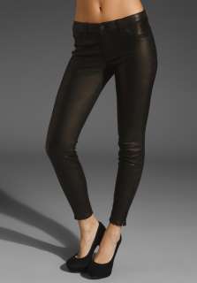 BRAND Leather Legging in Black 