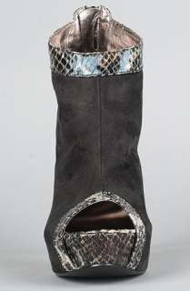 Sole Boutique The Just For Fun Shoe in Black Snake  Karmaloop 