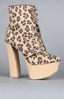 Sole Boutique The Anne XIV Shoe in Natural Leopard  Karmaloop 