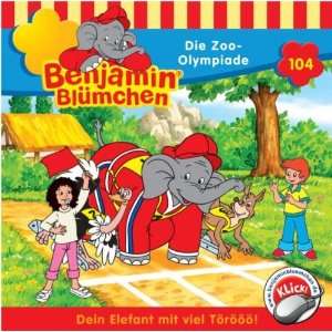 Benjamin Blümchen 104. Die Zoo Olympiade. CD Benjamin Blümchen 