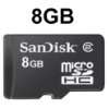 8GB*SanDisk Original Speicherkarte Micro SDHC 8GB für Sony Ericsson 