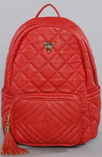 Joyrich The Quilted Backpack in Red  Karmaloop   Global Concrete 