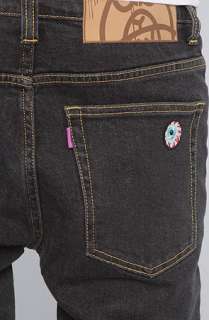 Mishka The Boris Skinny Leg Jeans in Black Wash  Karmaloop 