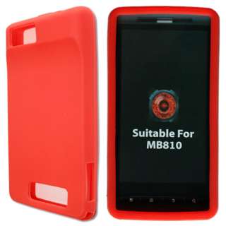 Silicone Skin case cover for Motorola Droid X MB810  
