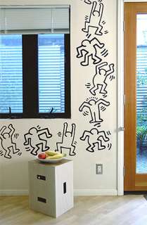 Blik The Keith Haring Dancers Wall Decal  Karmaloop   Global 