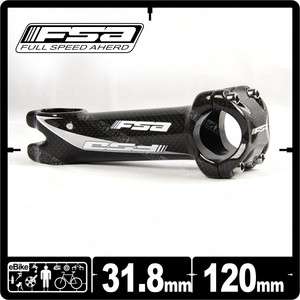 FSA Carbon Pro Stem 31.8 x 120 mm 6 Deg MTB Road Bike Carbon warp 