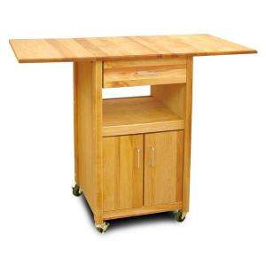 Catskill Craftsmen 20 in. Drop Leaf Cabinet Cart 7222 at The Home 