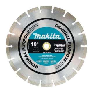 Makita 10 In. Diamond Premium Segmented Blade T 01747 at The Home 
