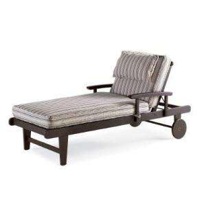 Thomasville Natures Retreat Patio Chaise Lounge with Pad 12251 013 at 