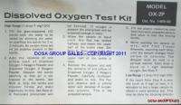 Hach OX 2P Dissolved Oxygen Test Kit, 146900  