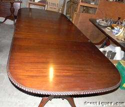 c1940 Beacon Hill Solid Mahogany Dining Table+ 8 Chairs  