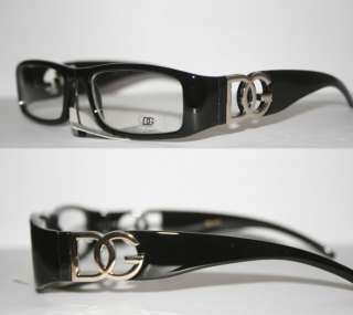 DG Eyewear Nerd Clear Glasses Fashion Geek Shades Black Eye Glasses 