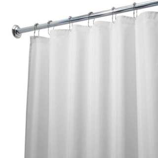   Waterproof Long Shower Curtain Liner in White 14962 