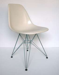   Miller Zenith DAR DSR Dining Chair EIFFEL BASE Zinc Plated  