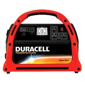 Duracell Powerpack 600   600 Watts, AM/FM Radio, Jumper Cables, Built 
