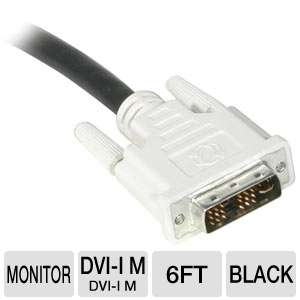 Cables To Go 6 Foot DVI I Male/Male Shielded Undermold DVI Cable 