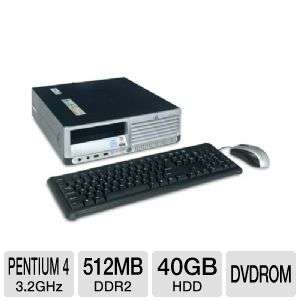 HP Compaq dc5100 Business Desktop PC   Intel Pentium 4 3.2GHz, 512MB 