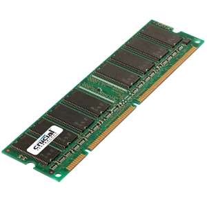 Crucial 256MB PC133 SDRAM 133MHz Memory 