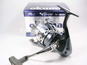 Okuma Vsystem V 80Sa Spinning Reel V80 Fishing F/Spool  