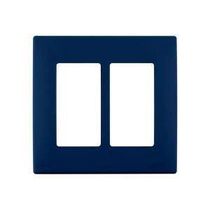   Rich Navy Plastic Snap on Wall Plate 020 REWP2 0RN 