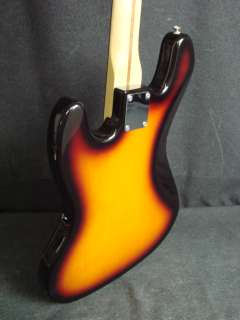 Fender MIM Sunburst Jazz Bass Mexico Birdseye Body w/ Gig Bag  