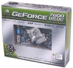 BFG GeForce 7600 GS Overclocked / 512MB GDDR2 / AGP 8x / DVI / VGA 