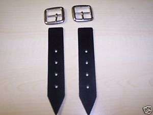 NEW kilt BUCKLES & LEATHER STRAPS x2 repairs / alter 1  