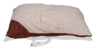Petmate Thermo Heated Dog Pet Pillow Bed Berber 27x36  