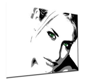 87 Sexy Sarah Connor Bilder Modern POP ART Leinwand  