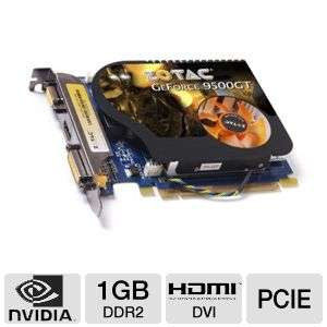 Zotac ZT 95TEK2M FSL GeForce 9500 GT Video Card   1GB DDR2, PCI 