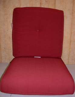 Pc Outdoor Patio Deep Seat Cushion Set ~ Textured Paprika **NEW 