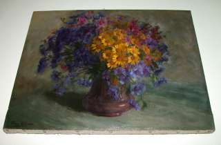 Blumenstillleben von Kunstmalerin Olga Hübner (1881 1967)  