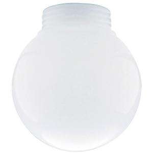   In. White Polyethylene Threaded Neck Globe 8188700 