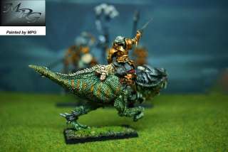 ZDE02 Gamezone MPG Painted Dark Elves Dark Knights on Predator  