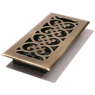 Decor Grates 4 in. x 10 in. Steel Floor Register SPH410 A at The Home 