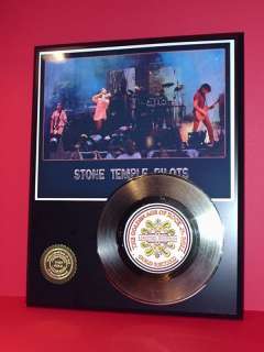 STONE TEMPLE PILOTS GOLD 45 RECORD LIMITED EDITION  