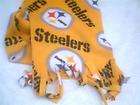 Pittsburgh Steelers fleece scarf 60 x 9 GOLD
