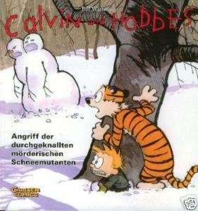 CALVIN und HOBBES 7 Schneemutanten Calvin and Hobbes  